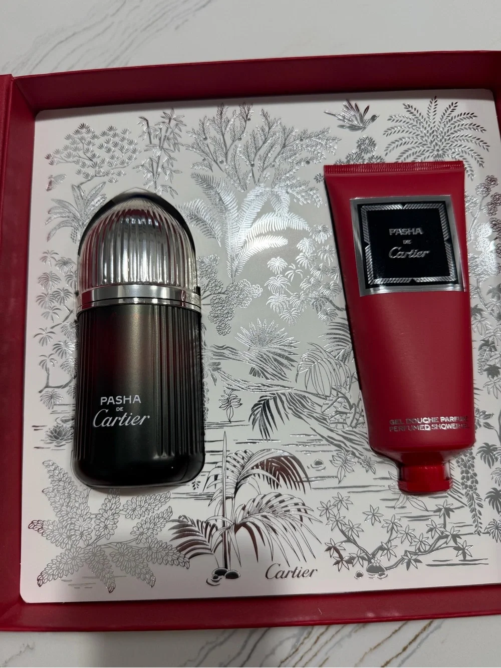 CARTIER PASHA NOIR SPORT SET